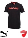 "Logo" Puma Ducati Męska załoga Neck T Shirt